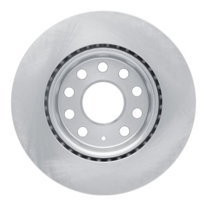 Volkswagen Jetta Brake Rotor (1) - Front - R1 Concepts - Plain - `05-`15
